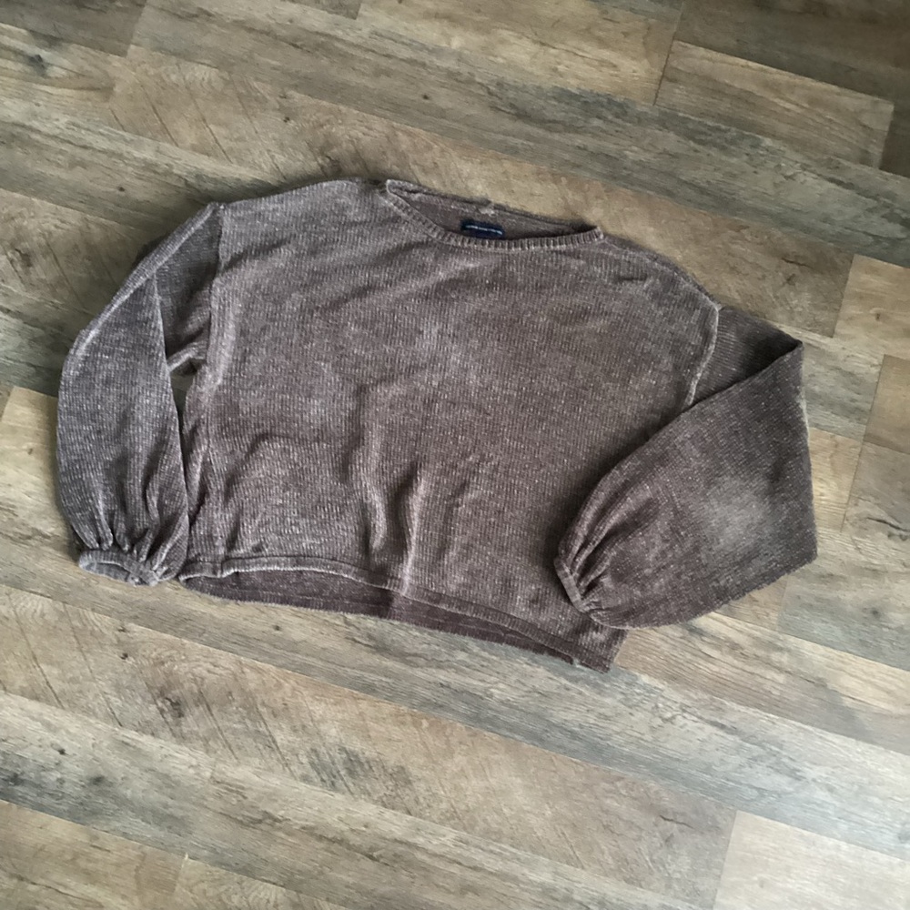 American Eagle Cozy Brown Women's Sweater
